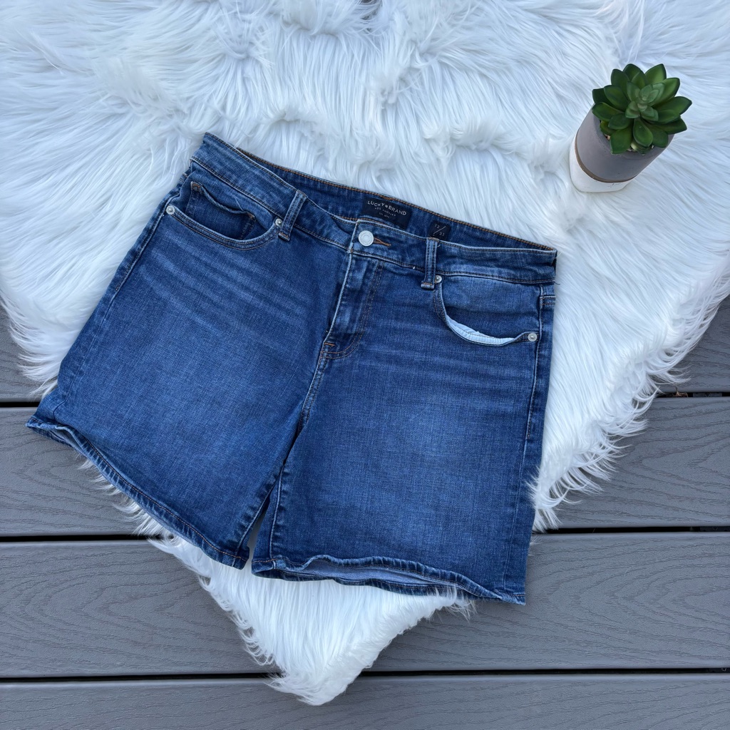 Lucky Brand The Roll Up Jean Shorts